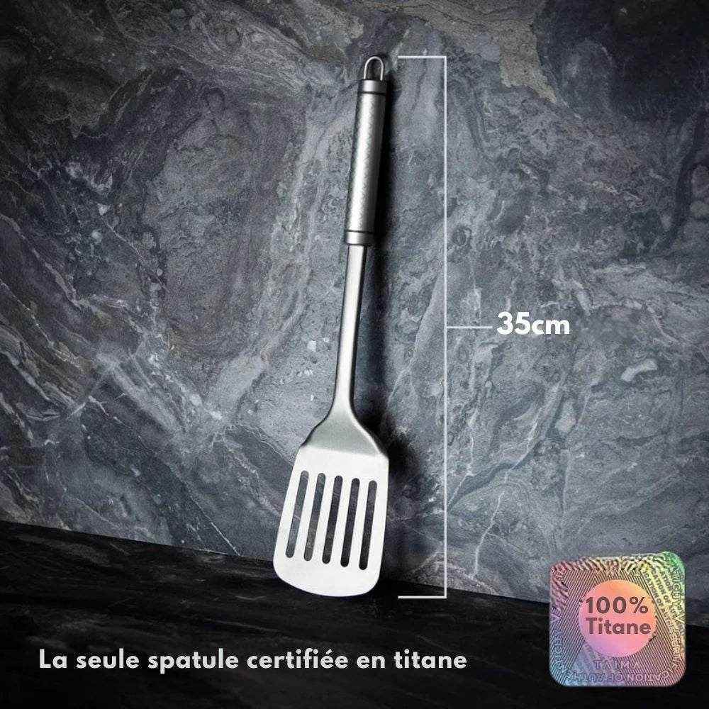 Spatule en titane pur à 100%