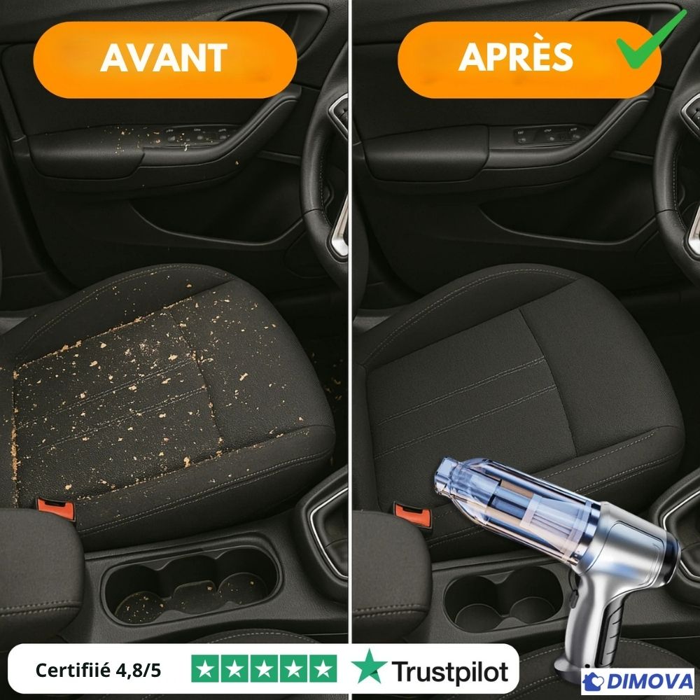 D20 PRO Kit complet - Aspirateur portable