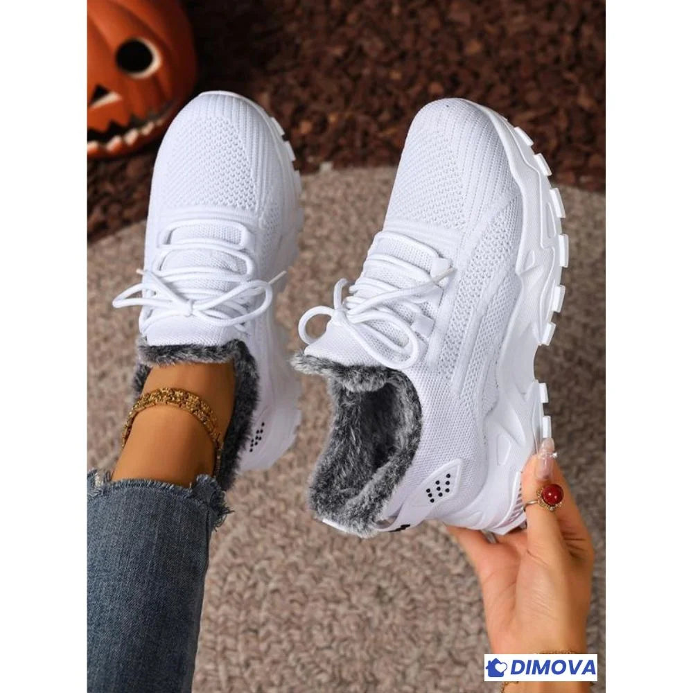 Marie – Chaussures confortables doublées de polaire