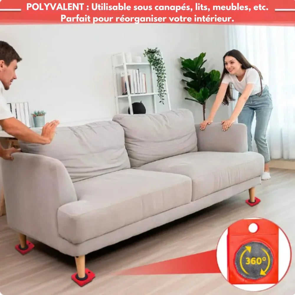 G90 / Lève-meubles robuste avec 4 patins