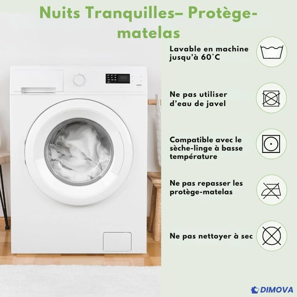 Nuits Tranquilles - Protection de matelas