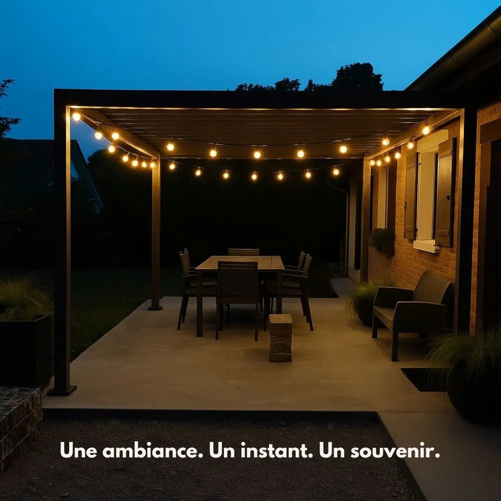 Guirlandes solaires décoratives
