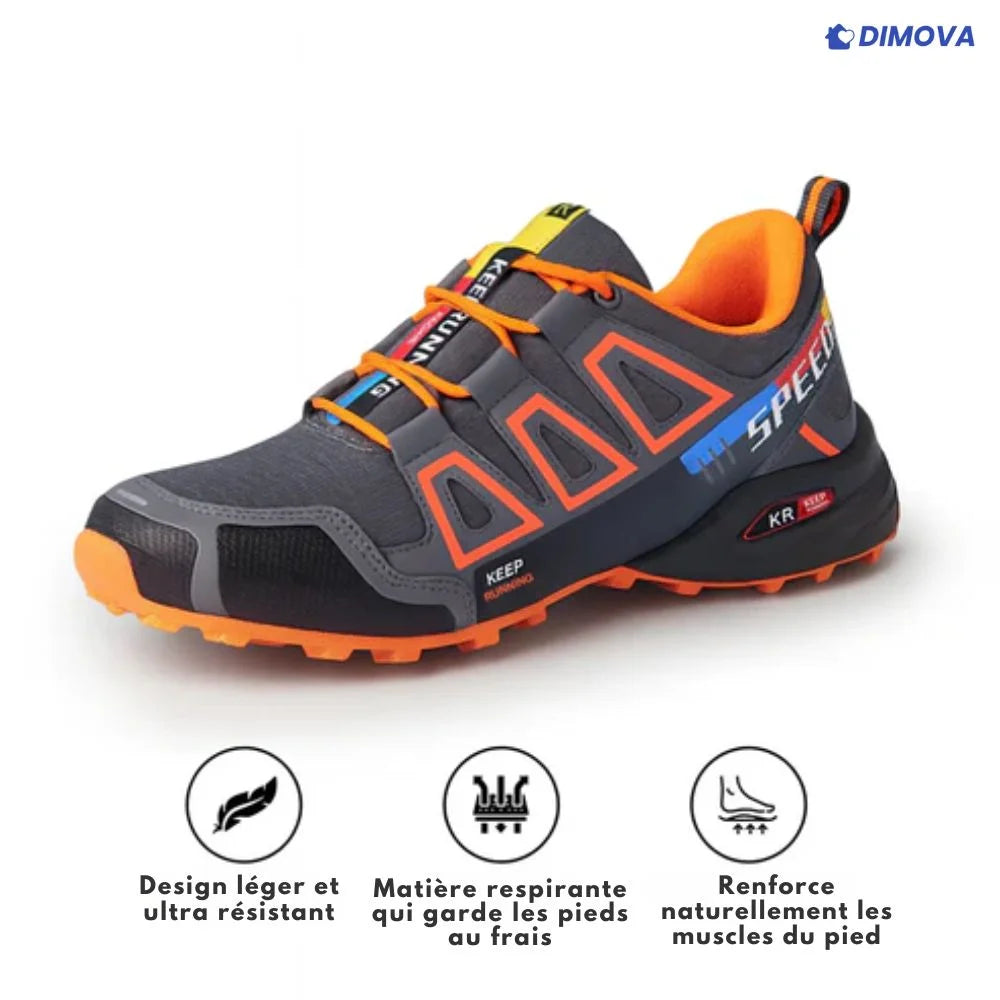 OrthoBalance – Chaussures de randonnée ergonomiques anti-douleur