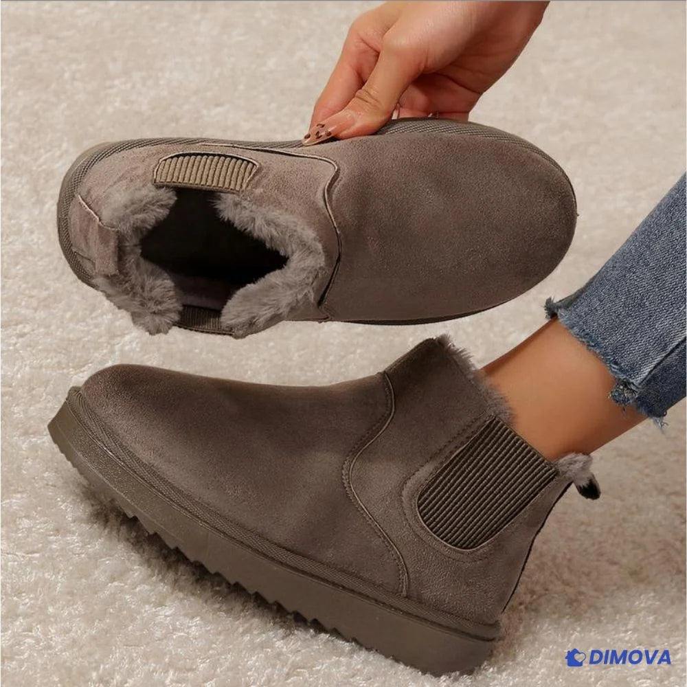 Camille - Les Bottines d’hiver Orthopédique