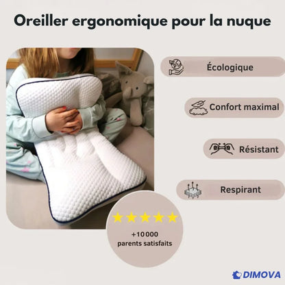 Oreiller Cervical Enfant – Pour un Dos Sain et une Croissance en Toute Sécurité