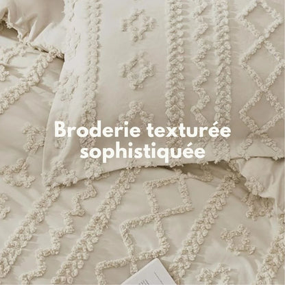 Ensemble de couette brodée Dimova