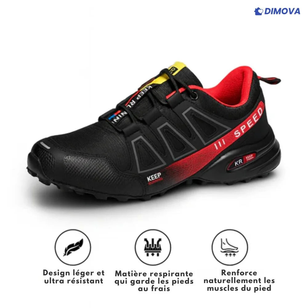 OrthoBalance – Chaussures de randonnée ergonomiques anti-douleur