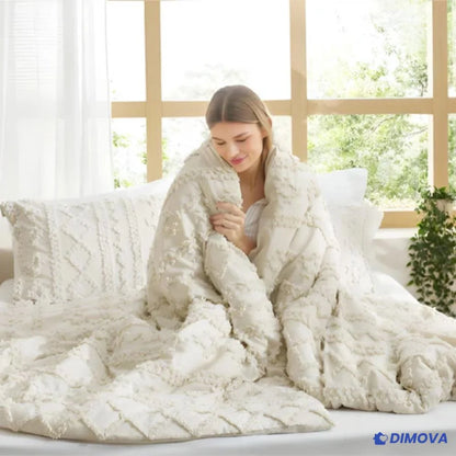 Ensemble de couette brodée Dimova