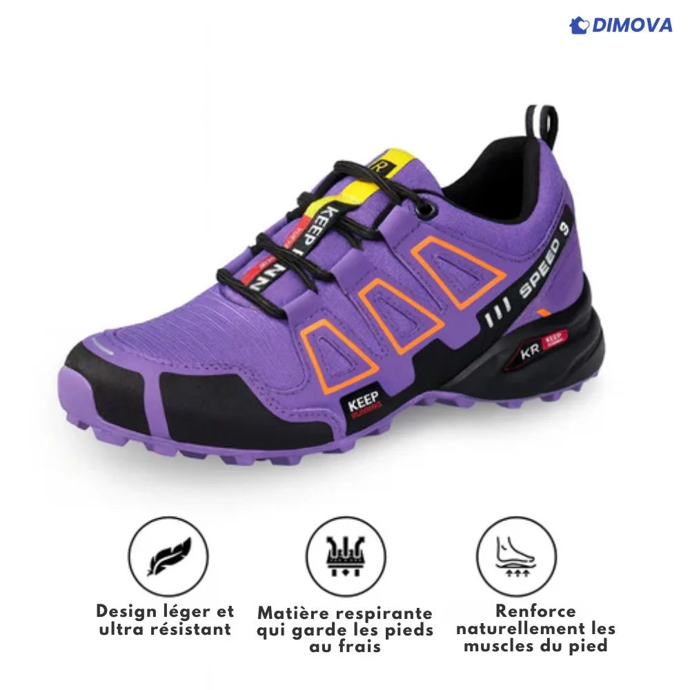 OrthoBalance – Chaussures de randonnée ergonomiques anti-douleur
