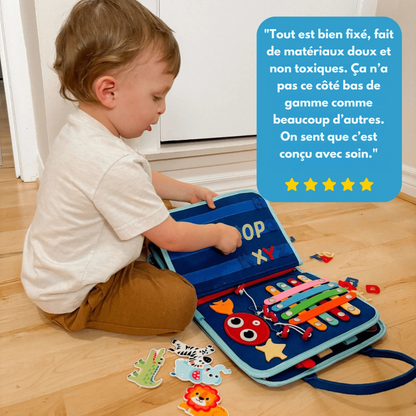 Dimova™ Tableau d’activités Montessori pour tout-petits