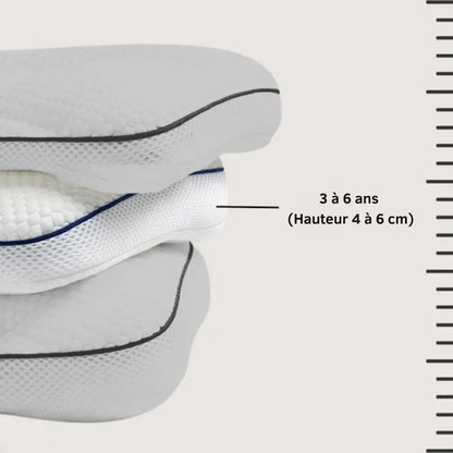 Oreiller Cervical Enfant – Pour un Dos Sain et une Croissance en Toute Sécurité