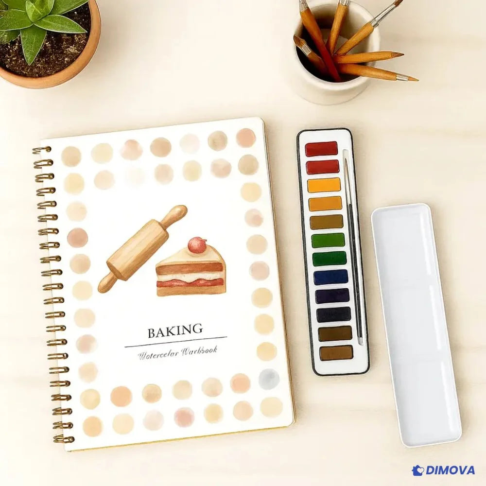 Kit d'aquarelle complet avec livre de coloriage