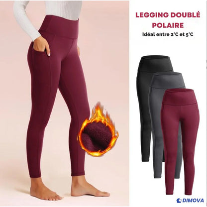 Legging galbant doublé polaire – Silhouette sexy garantie