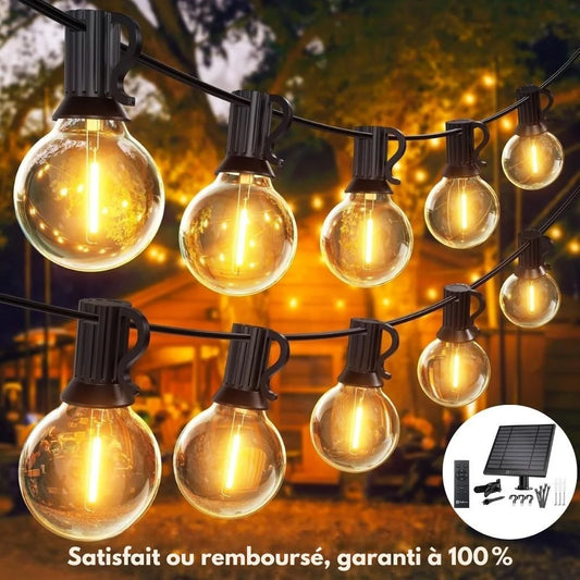 Guirlandes solaires décoratives