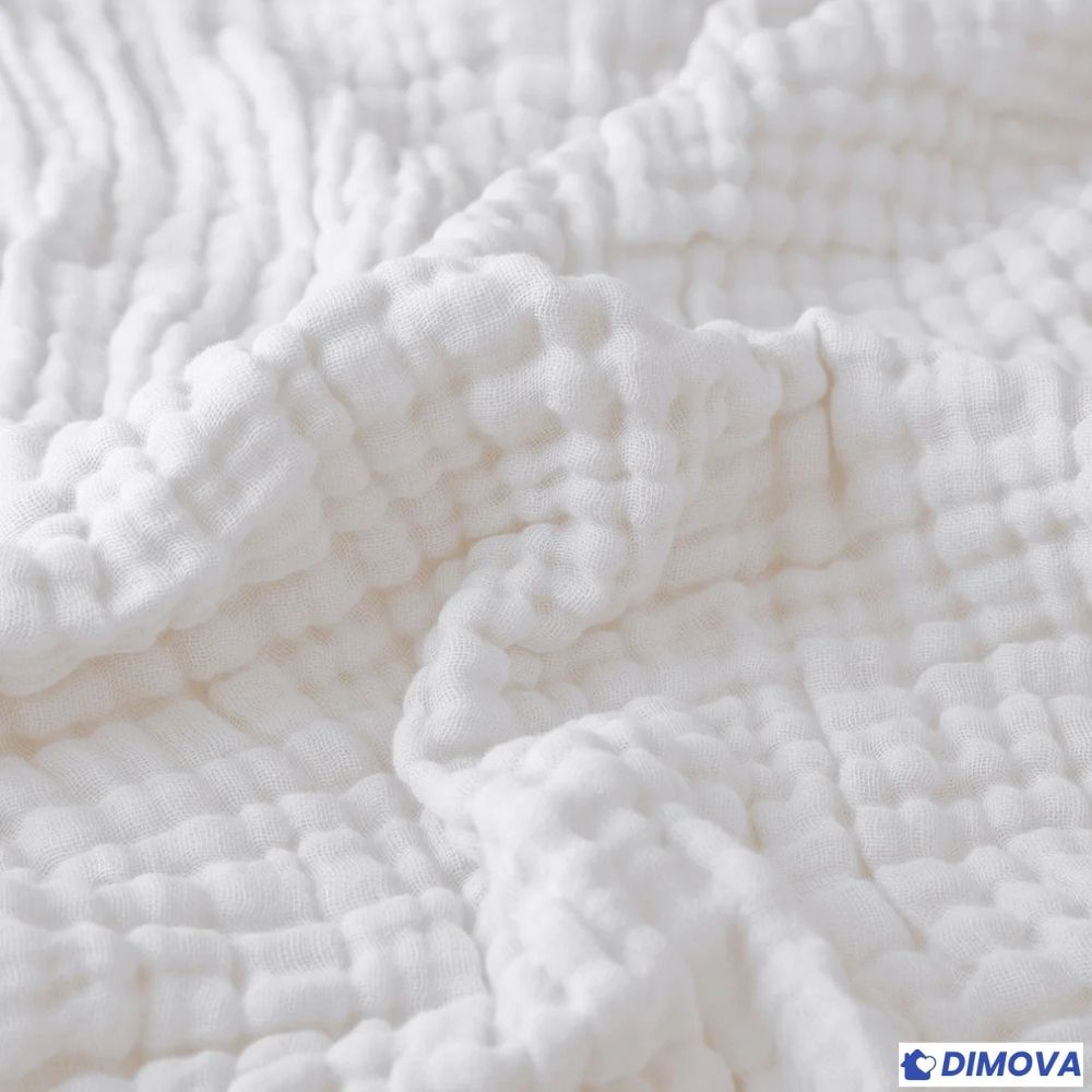 Couverture en coton mousseline 100 % naturel