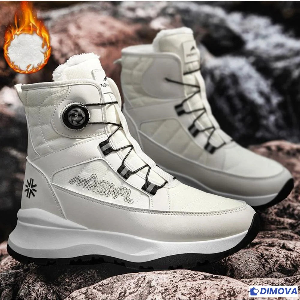 Bottes d’hiver fourrées – imperméables et antidérapantes