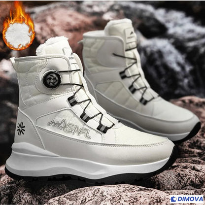 Bottes d’hiver fourrées – imperméables et antidérapantes