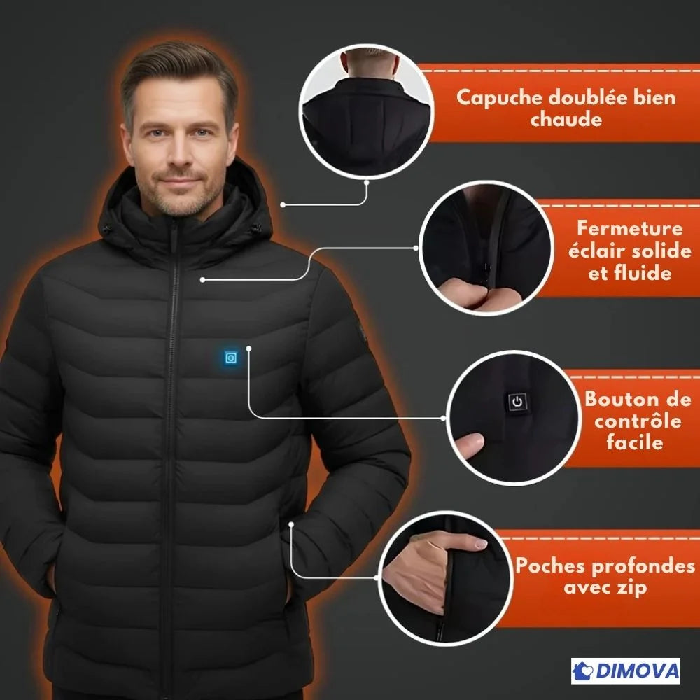Veste chauffante Dimova™