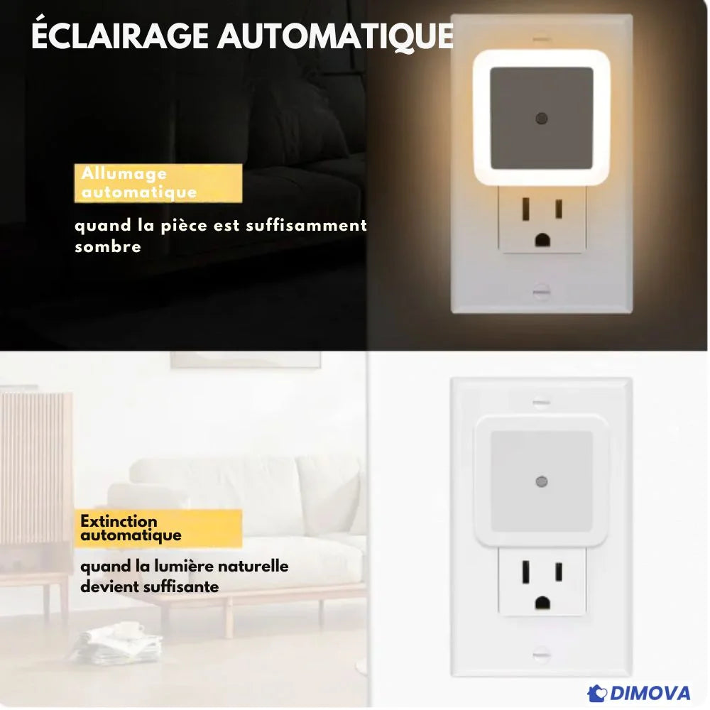 Veilleuses LED - Allumage automatique