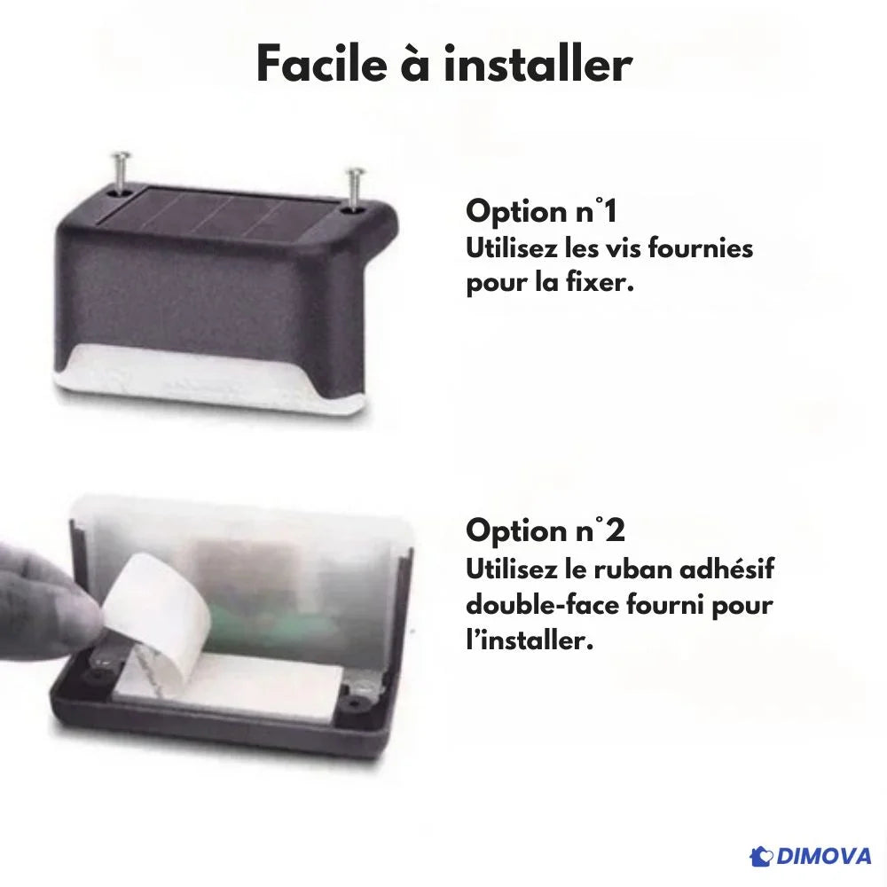 Lampe d’extérieur à énergie solaire