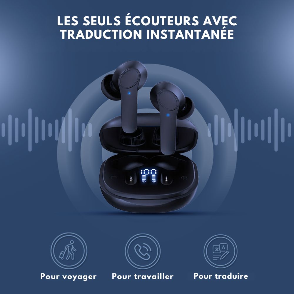 Écouteurs Intello™ -  IA avec traducteur instantané