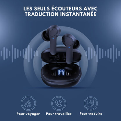 Écouteurs Intello™ -  IA avec traducteur instantané