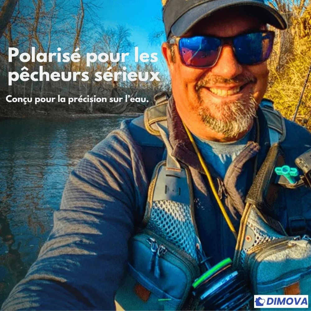 Lunettes de pêche premium polarisées