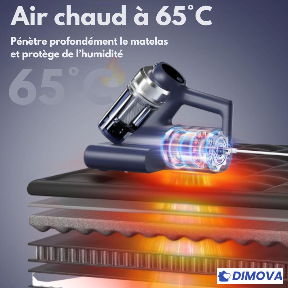 PX100 - Aspirateur Anti-Acariens pour Matelas et Canapés