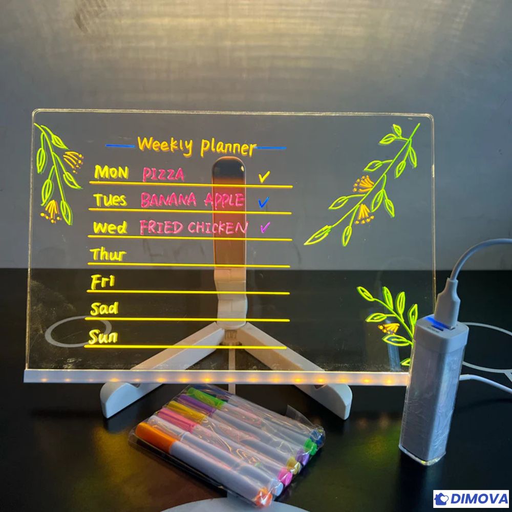 Tablette lumineuse à LED pour enfants