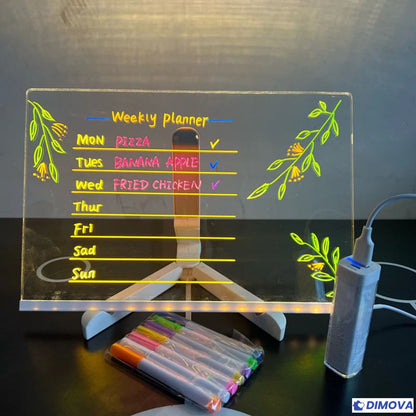 Tablette lumineuse à LED pour enfants