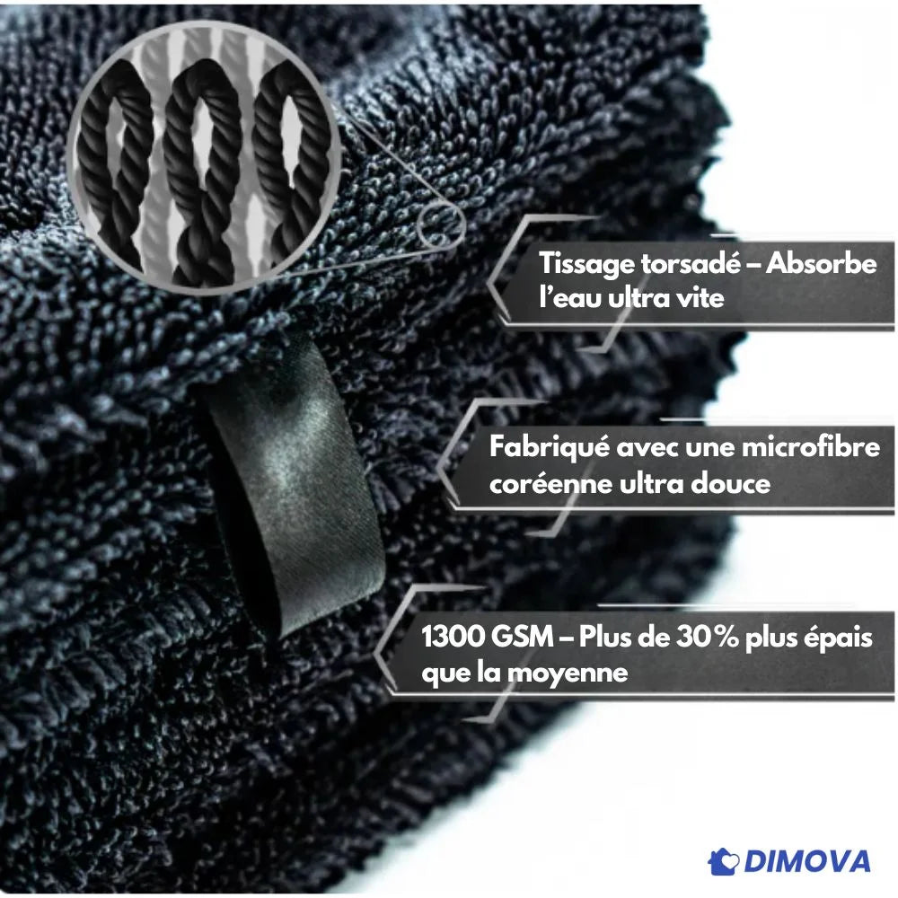 CarClean / Chiffon Microfibre XXL Anti-Rayures