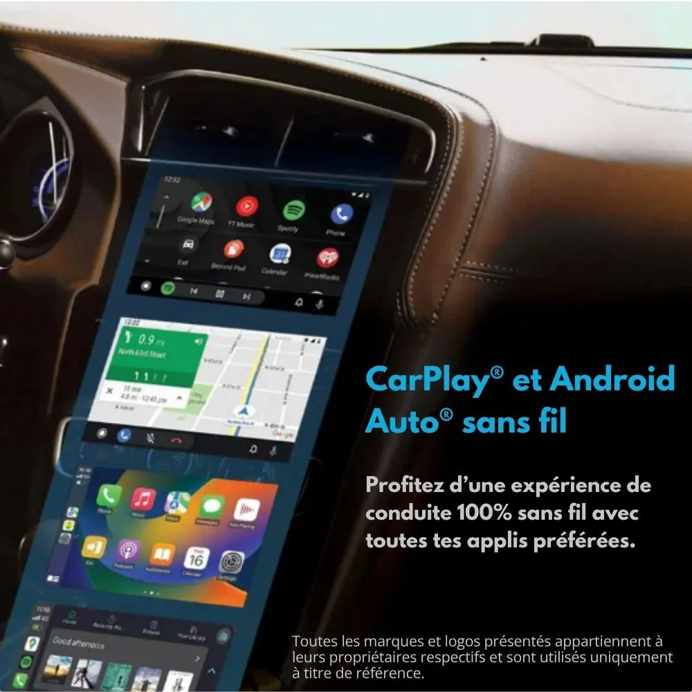Adaptateur CarPlay Sans Fil 2026 (Android/Apple)