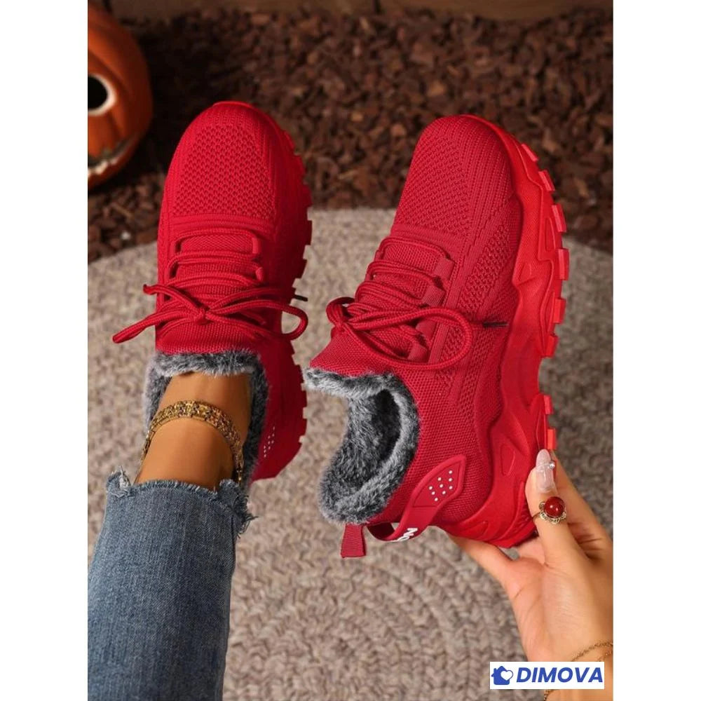 Marie – Chaussures confortables doublées de polaire