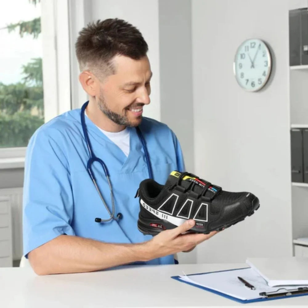 OrthoBalance – Chaussures de randonnée ergonomiques anti-douleur