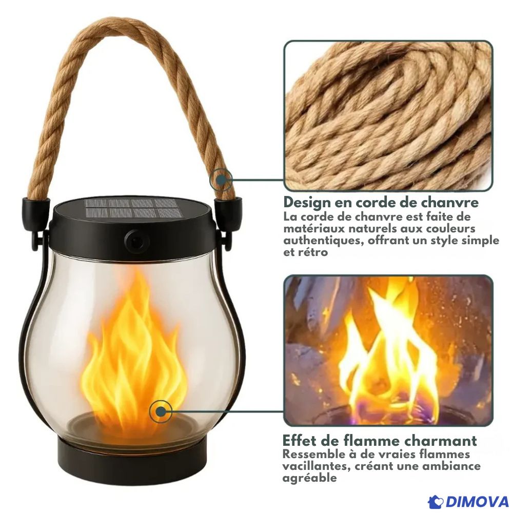 Dimova™ – Lampes solaires d’extérieur (lanternes)