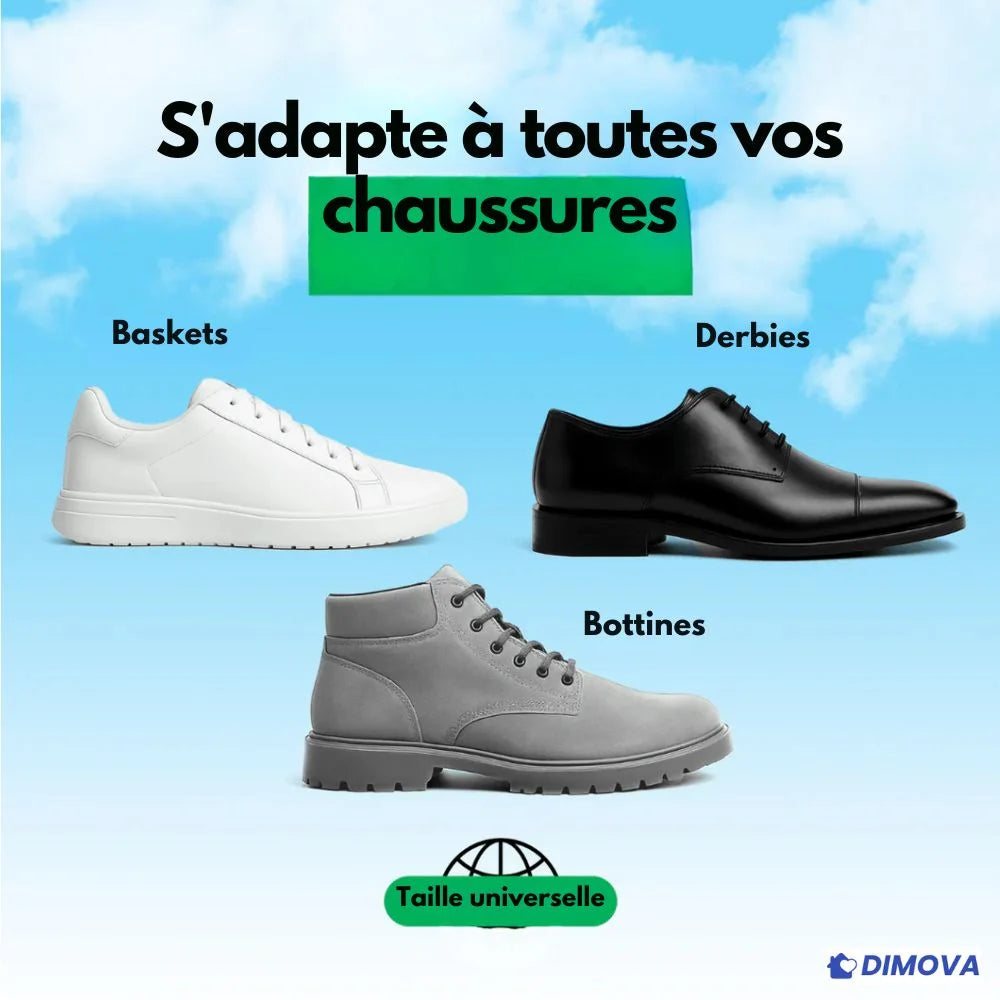 Éléva 2.0 - La semelle rehausseuse invisible et ultra-confort