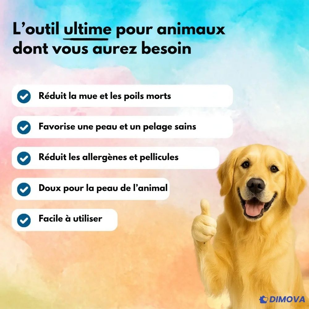 TOILETTAGEPRO™ – La solution n°1 contre la perte de poils des animaux