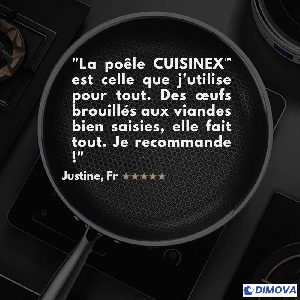 CUISINEX™ – Poêle Hybride Haute Performance