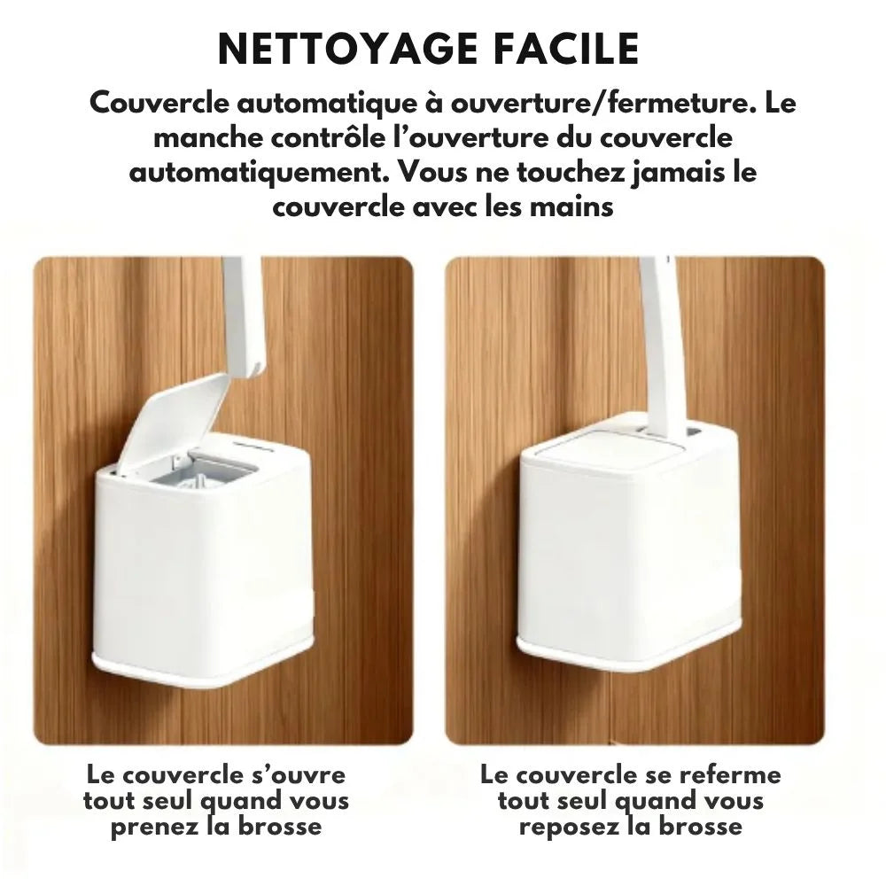 Brosse WC + 24 Recharges de Nettoyage