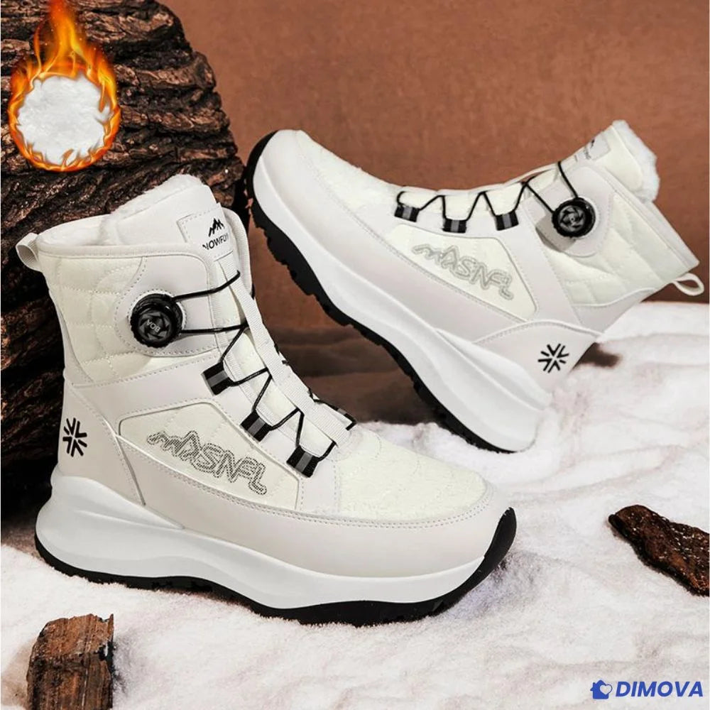 Bottes d’hiver fourrées – imperméables et antidérapantes