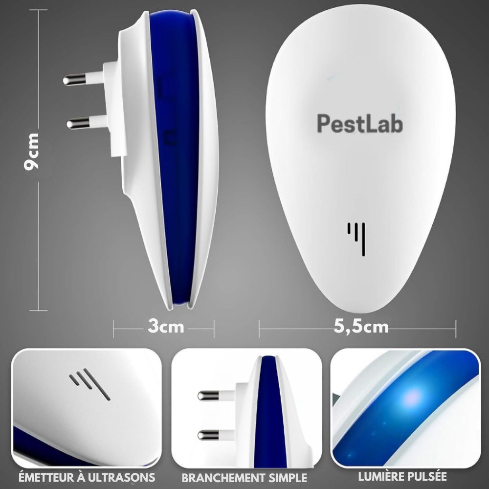 PestLab™ Répulsif anti-nuisibles 2025 amélioré