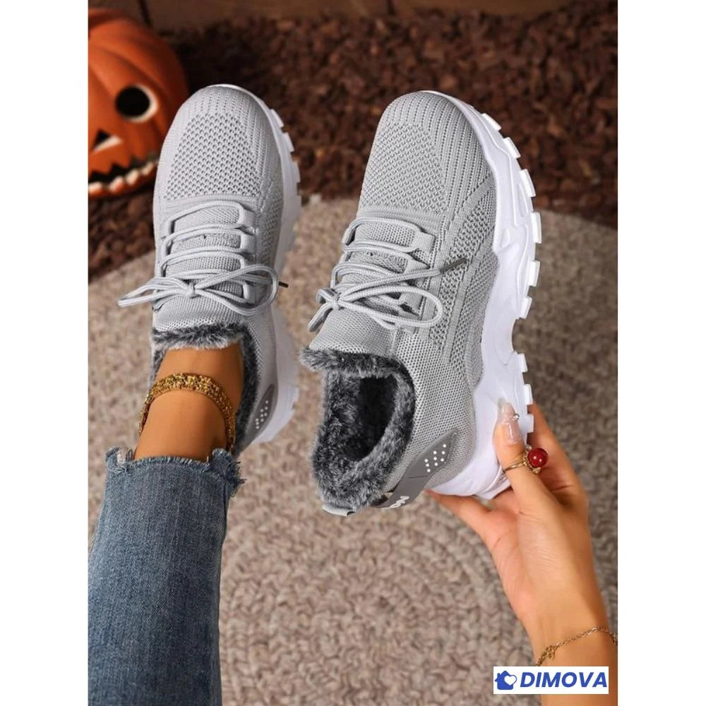 Marie – Chaussures confortables doublées de polaire