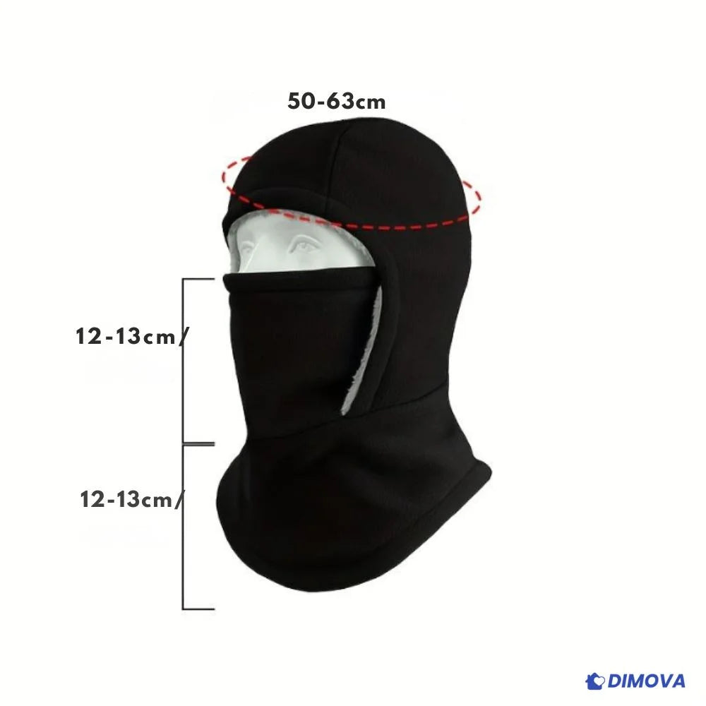 Cagoule 2-en-1 hiver en polaire