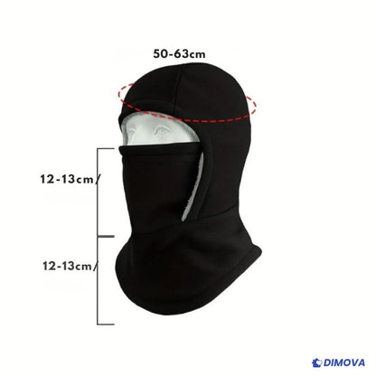 Cagoule 2-en-1 hiver en polaire