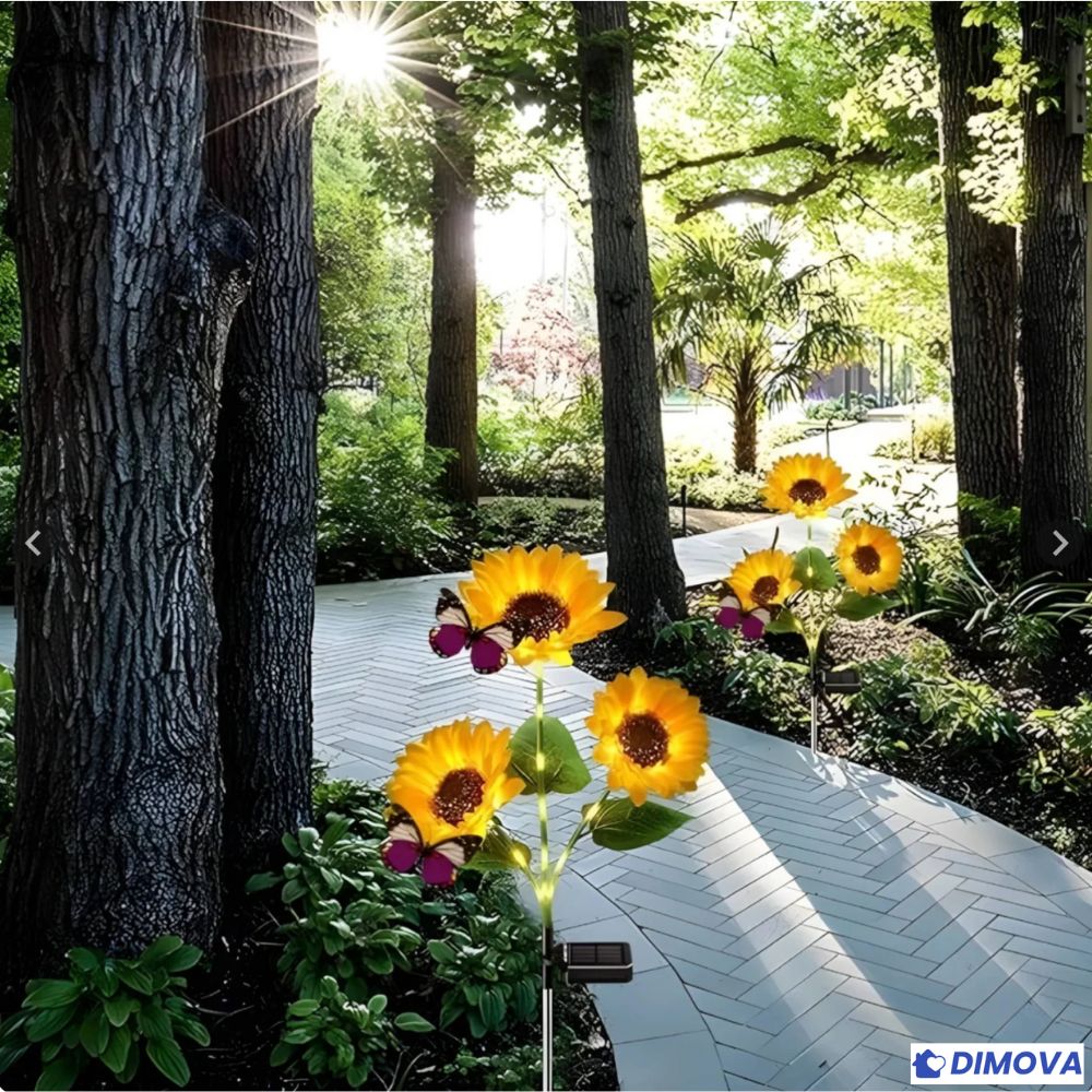 Dimova® Lampes solaires LED tournesol