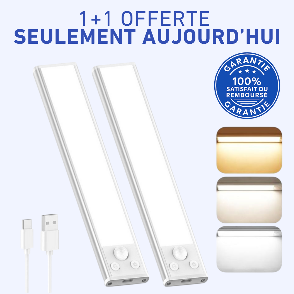 Appliques murales sans fil LED rechargeables