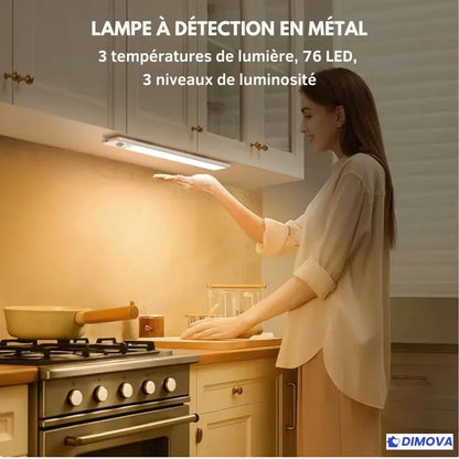 Lampe LED Détecteur de Mouvement – Fixation Magnétique