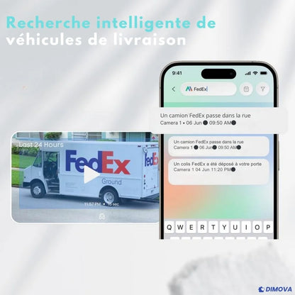 Caméra 4K intelligente ampoule