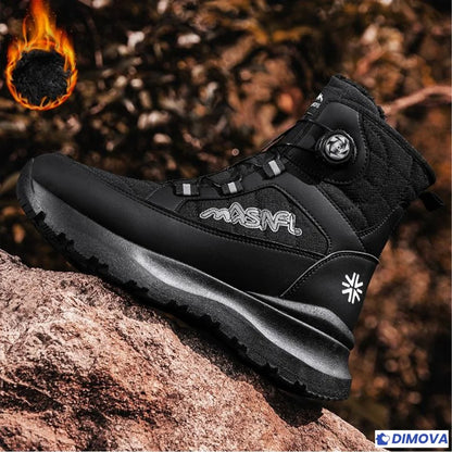 Bottes d’hiver fourrées – imperméables et antidérapantes