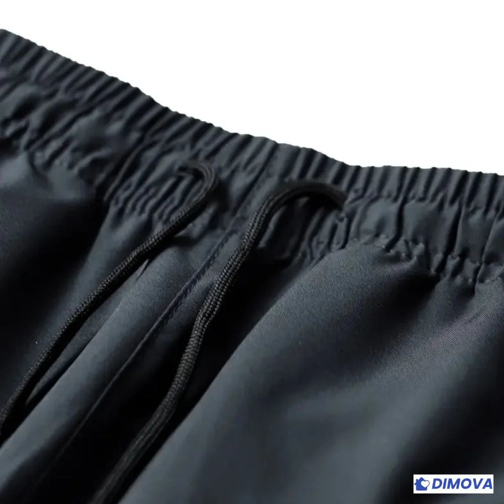 Pantalon homme décontracté avec cordon de serrage